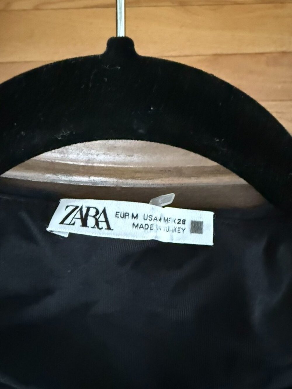 Zara Black Sleeveless Square Neck Bodysuit Size M - Picture 3 of 10